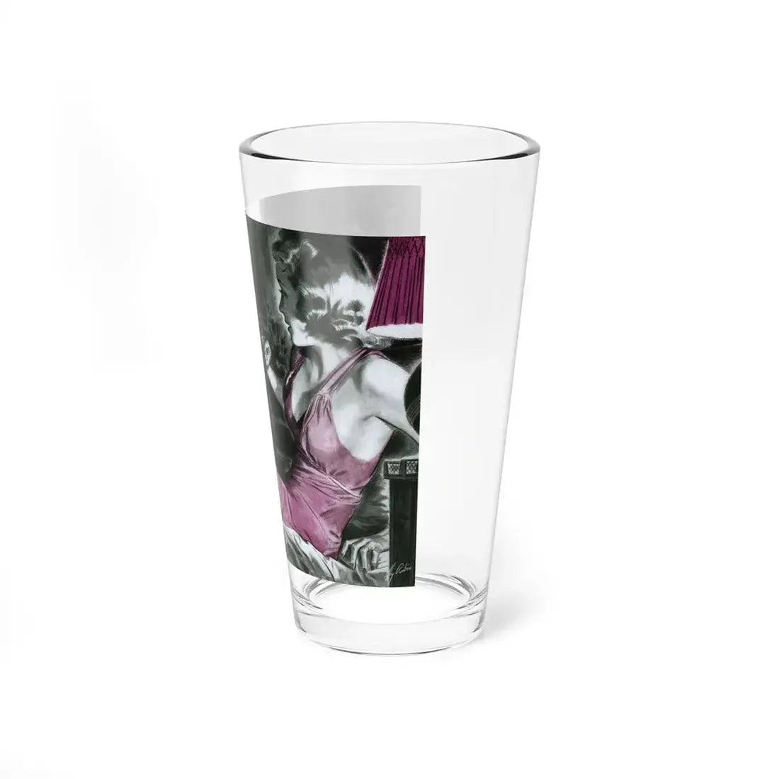 The Entangling Web, Cosmopolitan, June 1939 (Magazine Illustration) Pint Glass 16oz - Go Mug Yourself