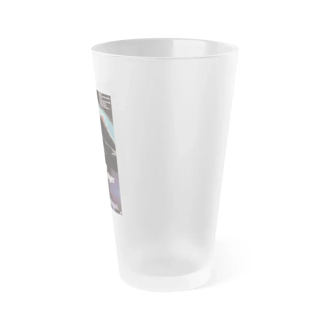 THE ENTITY (DANISH) 1982 Movie Poster - Frosted Pint Glass 16oz - Go Mug Yourself