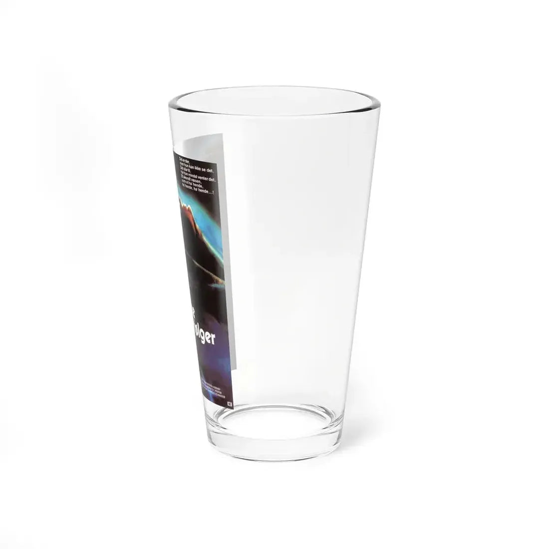 THE ENTITY (DANISH) 1982 Movie Poster - Pint Glass 16oz - Go Mug Yourself