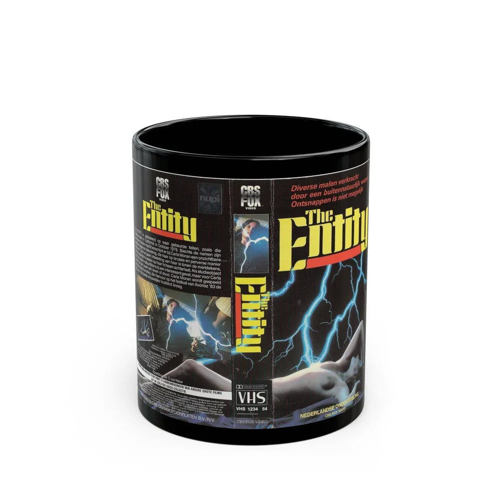 THE ENTITY (VHS COVER) - Black Coffee Mug-11oz-Go Mug Yourself