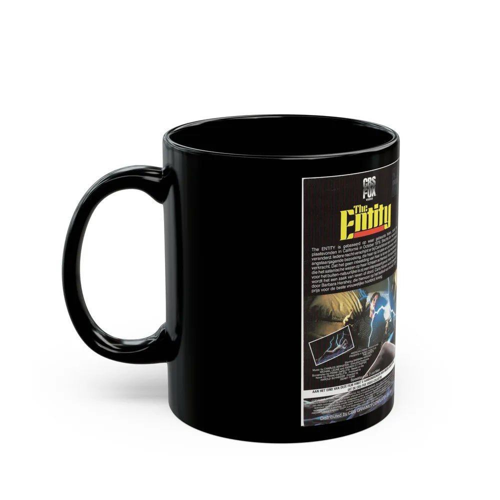 THE ENTITY (VHS COVER) - Black Coffee Mug-Go Mug Yourself