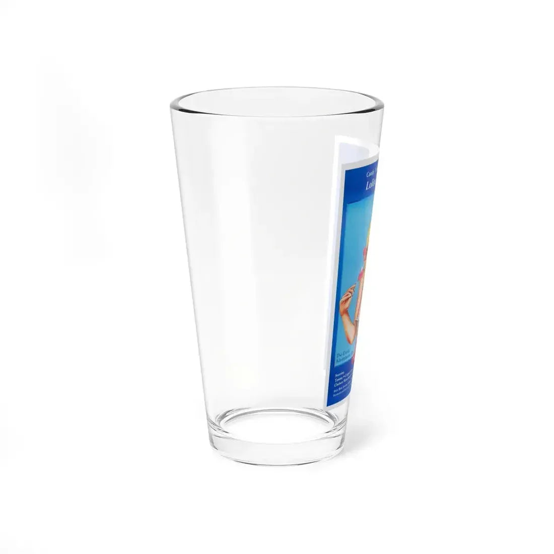 THE EROTIC ADVENTURES OF LOLITA 1982 Movie Poster - Pint Glass 16oz - Go Mug Yourself