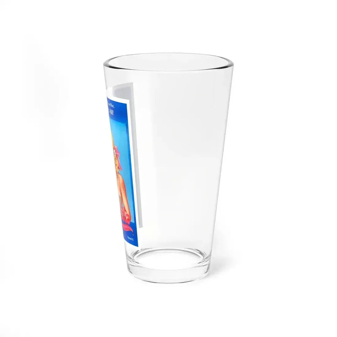 THE EROTIC ADVENTURES OF LOLITA 1982 Movie Poster - Pint Glass 16oz - Go Mug Yourself