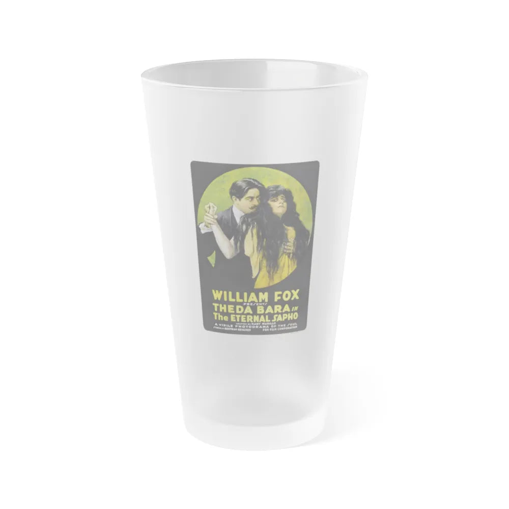 THE ETERNAL SAPHO 1916 Movie Poster - Frosted Pint Glass 16oz-16oz-Frosted-Go Mug Yourself