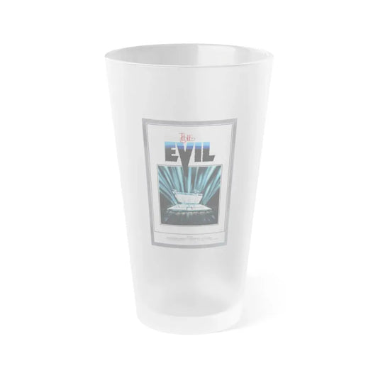 THE EVIL 1978 Movie Poster - Frosted Pint Glass 16oz 16oz Frosted - Go Mug Yourself