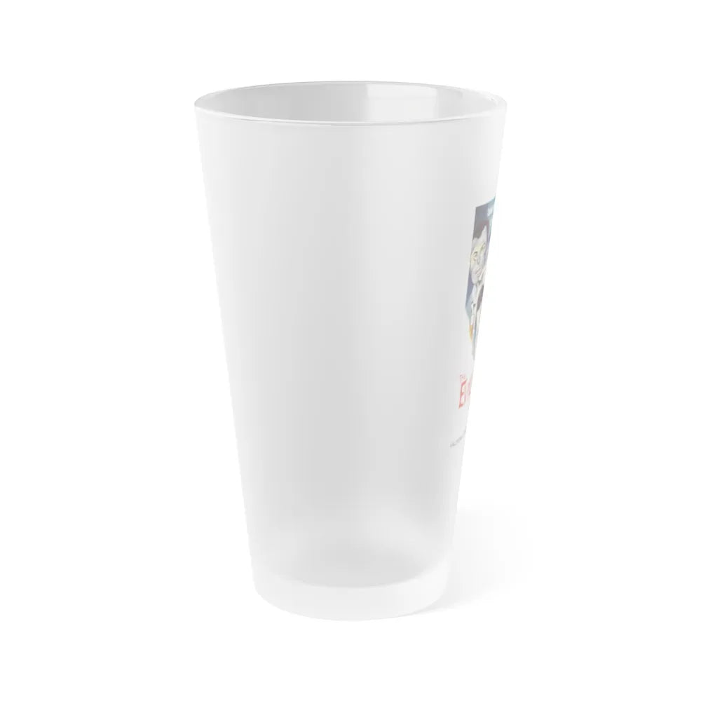 THE EVIL EYE (THE GIRL WHO KNEW TOO MUCH) 1963 Movie Poster - Frosted Pint Glass 16oz-Go Mug Yourself