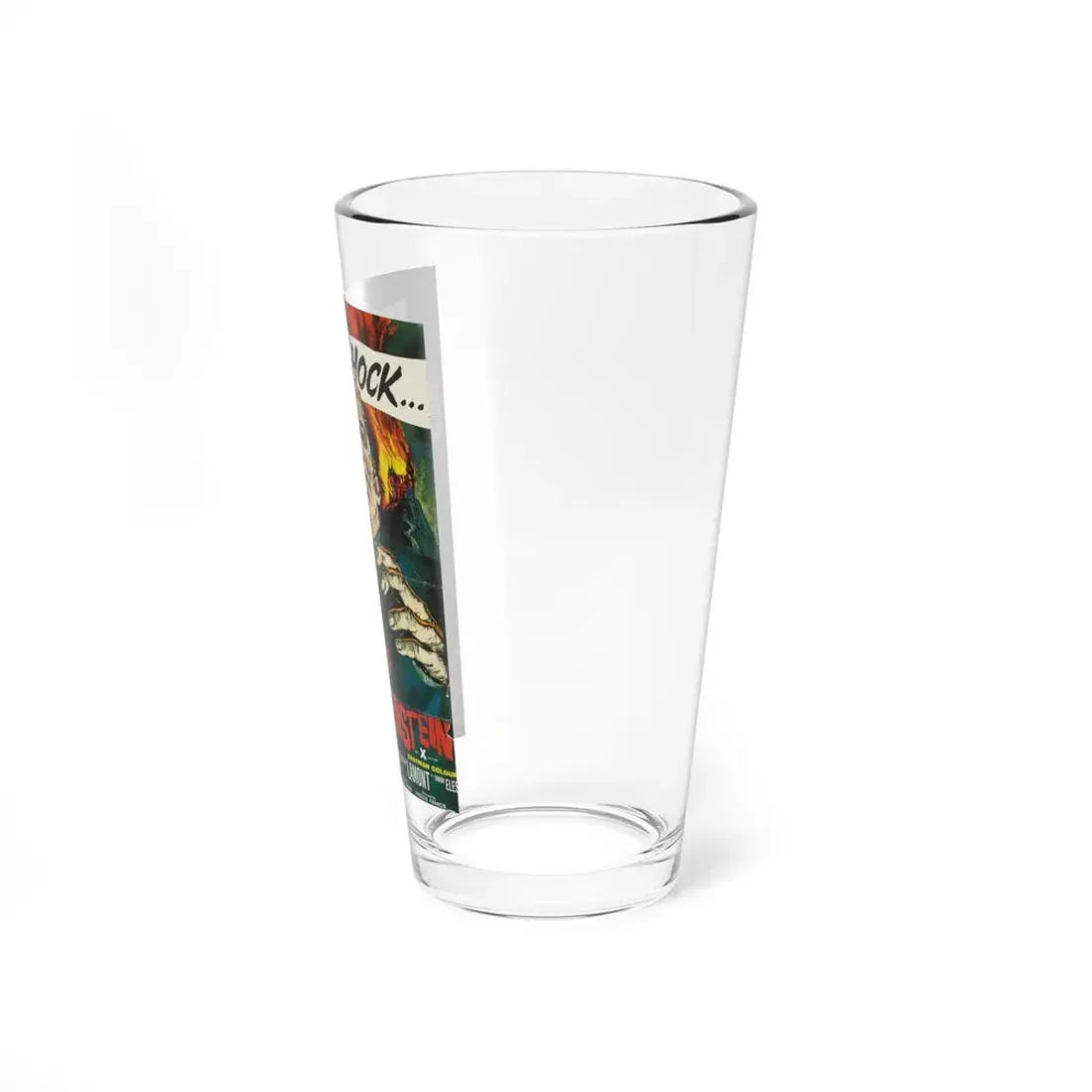 THE EVIL OF FRANKENSTEIN 1964 Movie Poster - Pint Glass 16oz - Go Mug Yourself