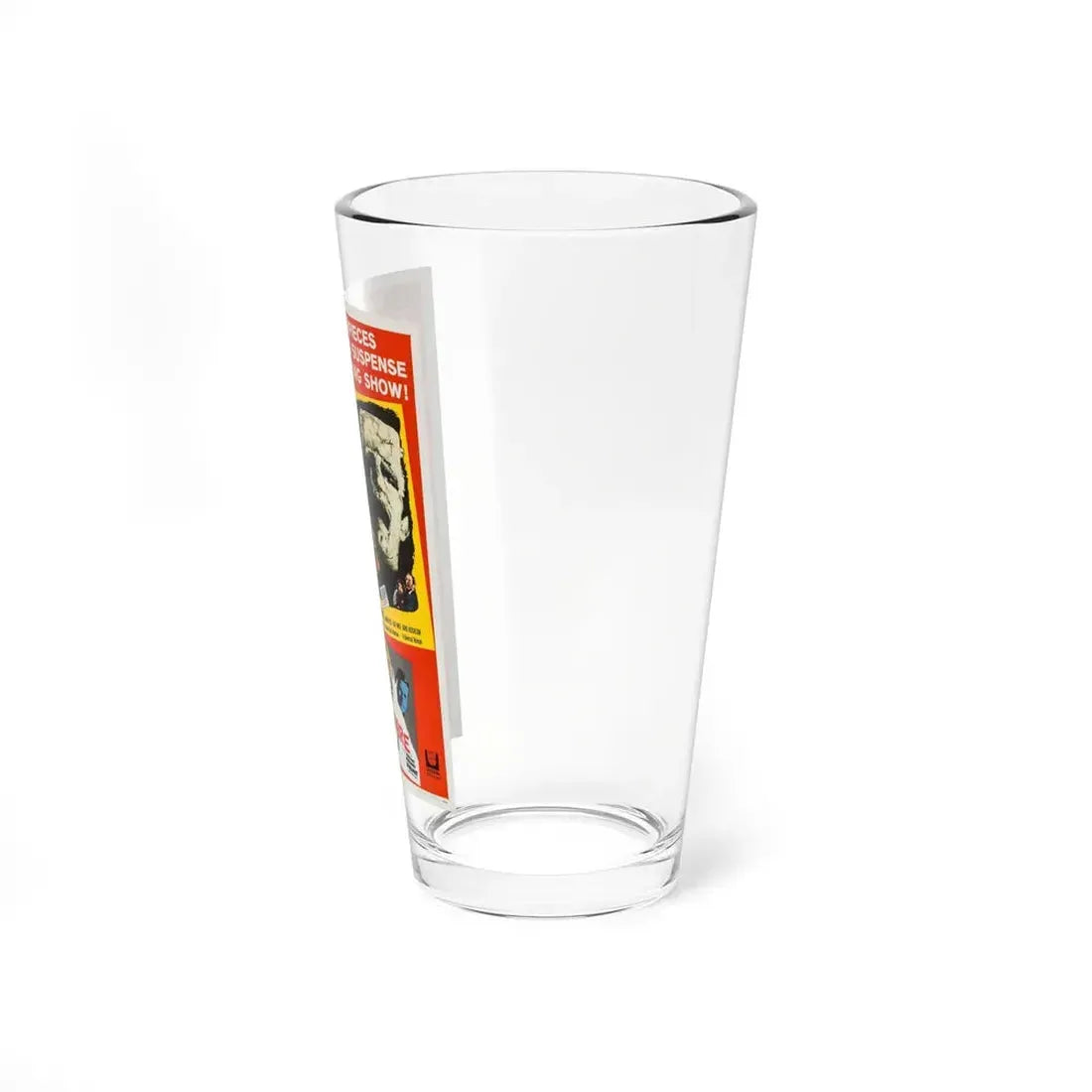 THE EVIL OF FRANKENSTEIN + NIGHTMARE 1964 Movie Poster - Pint Glass 16oz - Go Mug Yourself