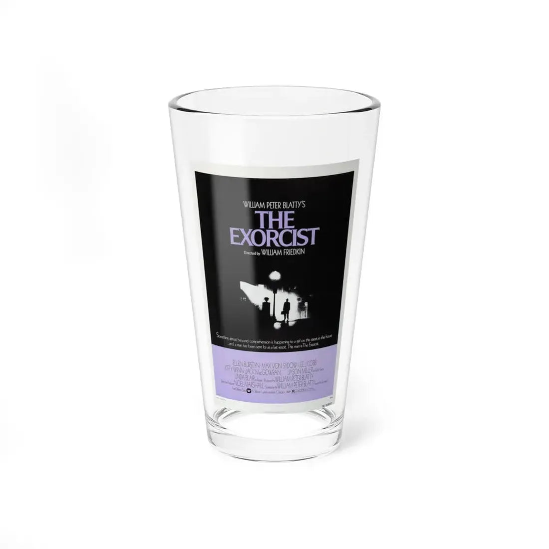 THE EXORCIST 1973 Movie Poster - Pint Glass 16oz 16oz - Go Mug Yourself