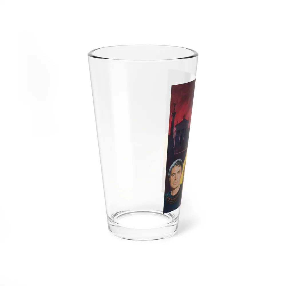 The Fall of the Roman Empire, movie poster illustration, c. 1964 - Pint Glass 16oz - Go Mug Yourself