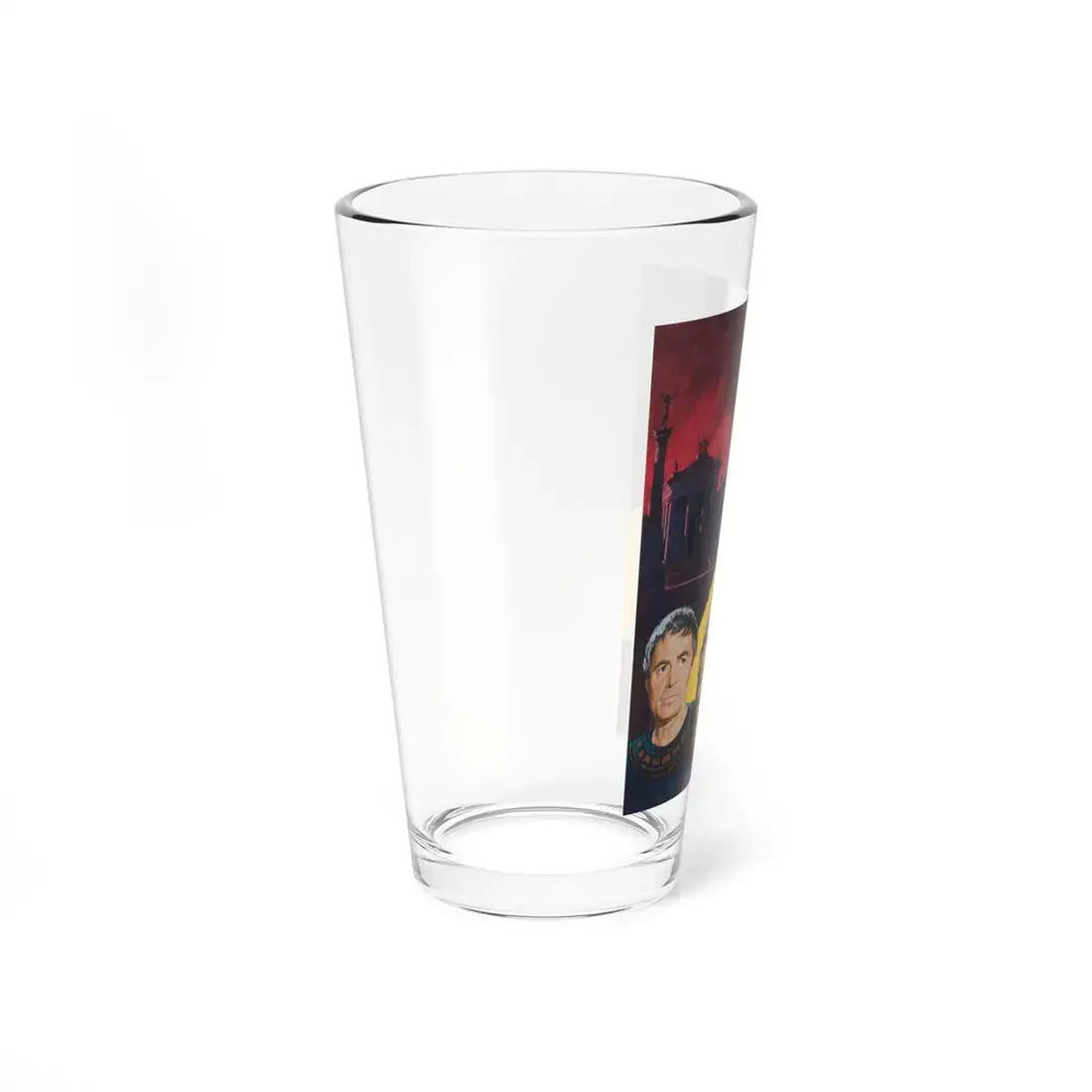 The Fall of the Roman Empire, movie poster illustration, c. 1964 - Pint Glass 16oz - Go Mug Yourself