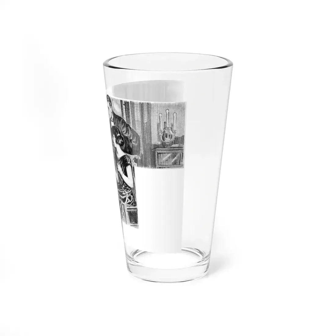 The Fattest Girl in the Movies, Screenland, April 1923 (Magazine Illustration) Pint Glass 16oz - Go Mug Yourself