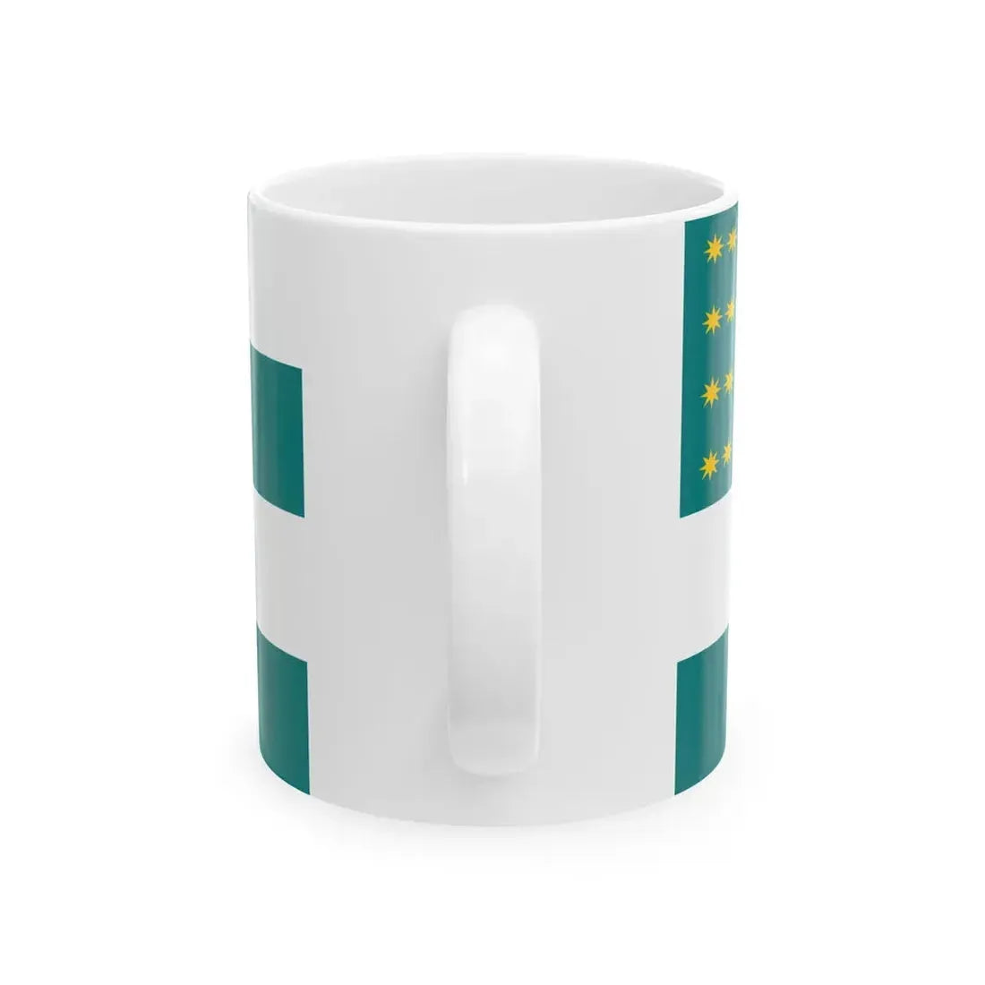 The Fenian Flag 1858 (Ireland) White Coffee Mug - Go Mug Yourself