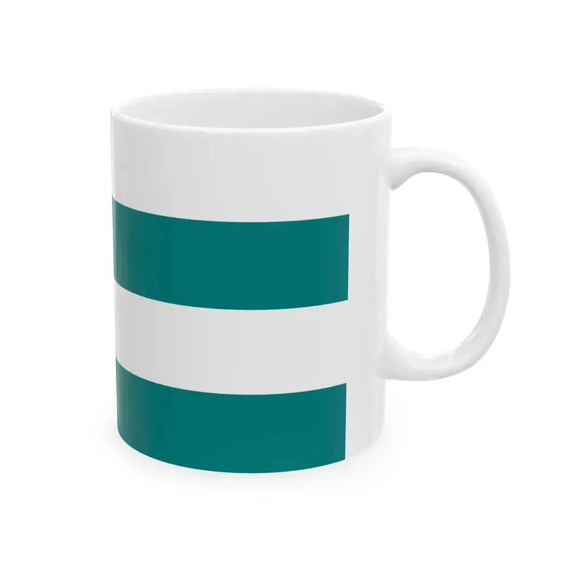 The Fenian Flag 1858 (Ireland) White Coffee Mug - Go Mug Yourself