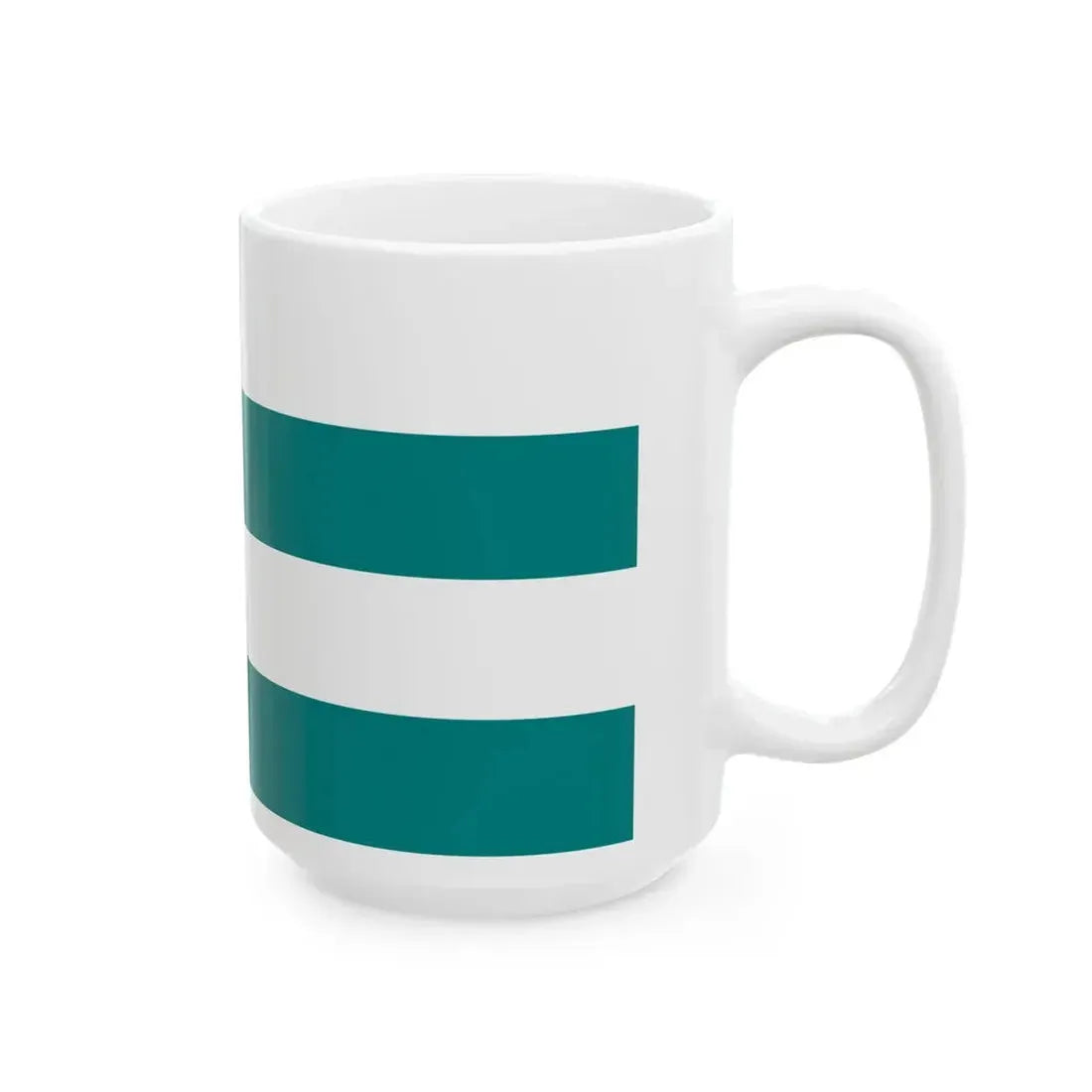 The Fenian Flag 1858 (Ireland) White Coffee Mug - Go Mug Yourself