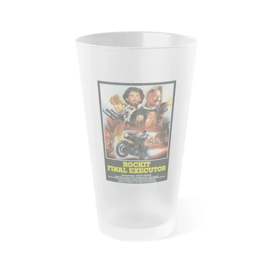 THE FINAL EXECUTIONER 1984 Movie Poster - Frosted Pint Glass 16oz 16oz Frosted - Go Mug Yourself