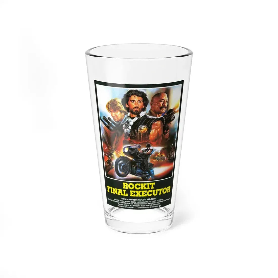 THE FINAL EXECUTIONER 1984 Movie Poster - Pint Glass 16oz 16oz - Go Mug Yourself