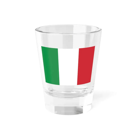 The Flag of Italy (Italy) Shot Glass 1.5oz 1.5oz - Go Mug Yourself