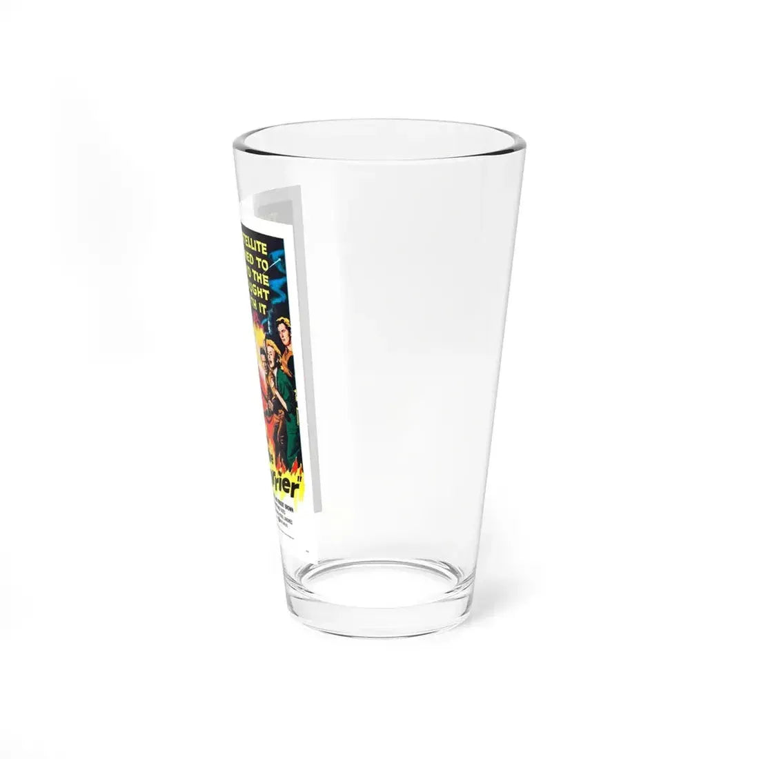 THE FLAME BARRIER 1958 Movie Poster - Pint Glass 16oz - Go Mug Yourself