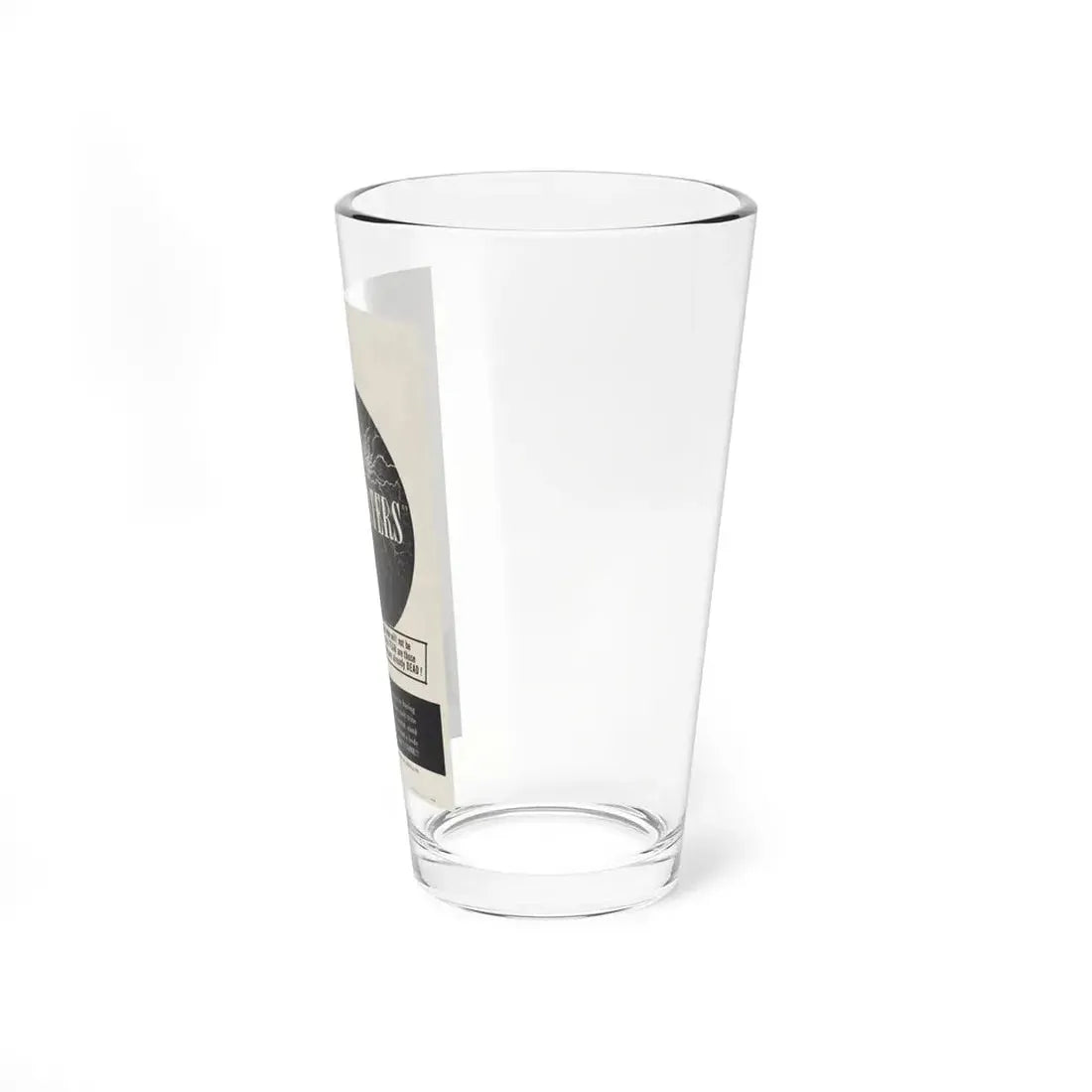 THE FLESH EATERS 1964 Movie Poster - Pint Glass 16oz - Go Mug Yourself