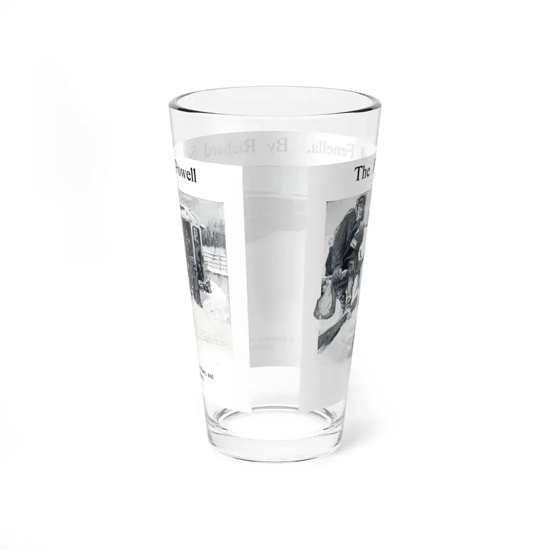 The Flight of Fenella (1), Woman's Home Companion, January 1903 (Magazine Illustration) Pint Glass 16oz - Go Mug Yourself