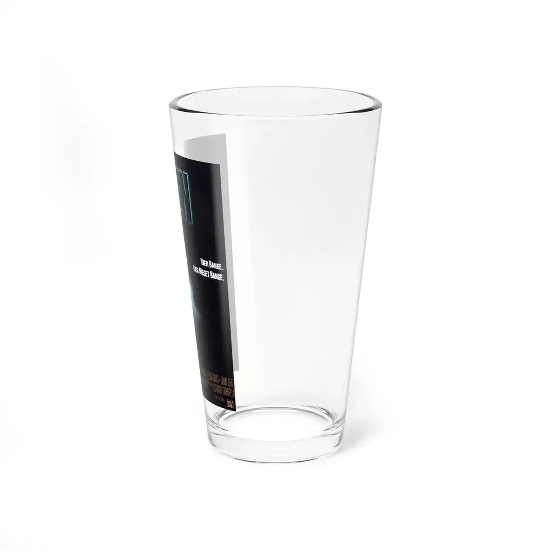 THE FLY (DANISH) 1986 Movie Poster - Pint Glass 16oz - Go Mug Yourself