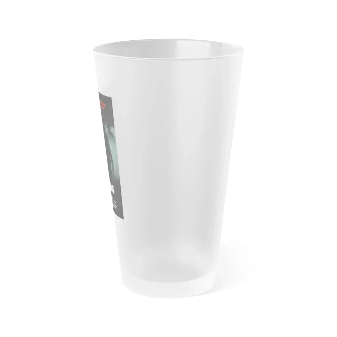 THE FOG (3) 1980 Movie Poster - Frosted Pint Glass 16oz - Go Mug Yourself