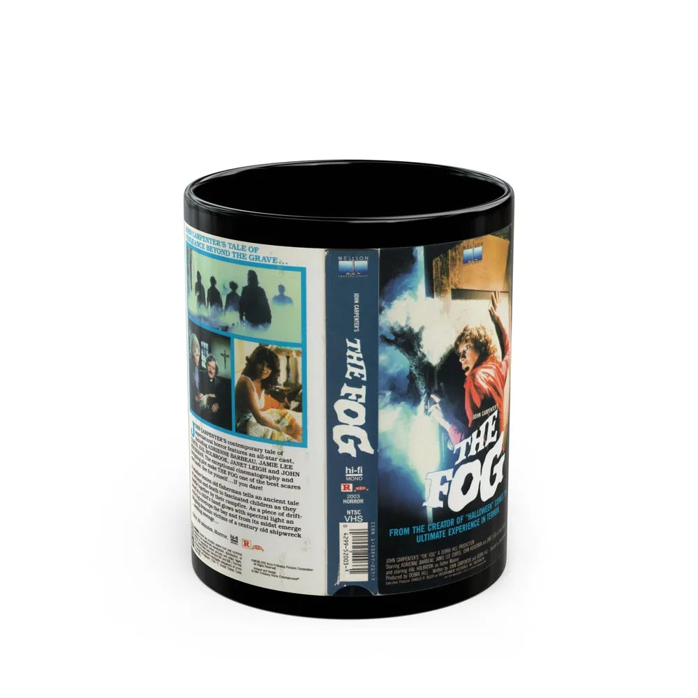 THE FOG (VHS COVER) - Black Coffee Mug-11oz-Go Mug Yourself