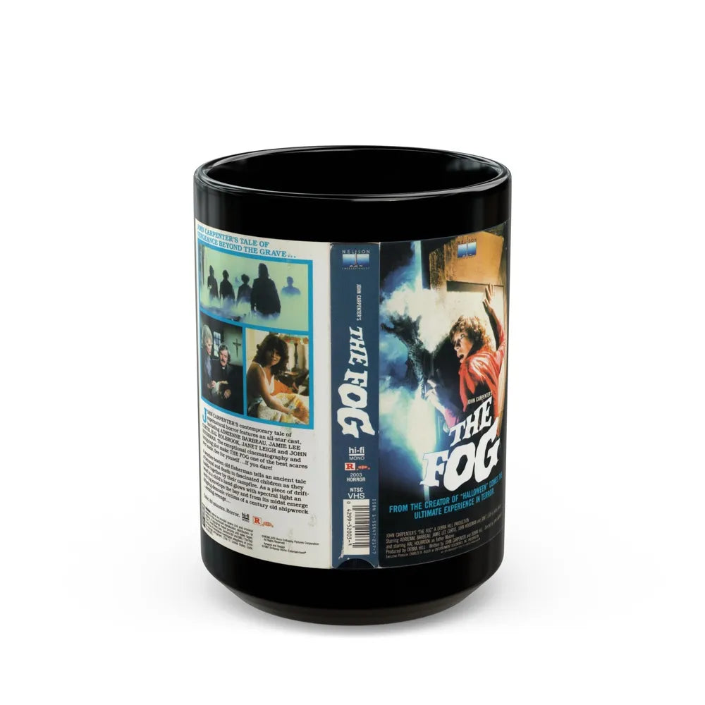 THE FOG (VHS COVER) - Black Coffee Mug-15oz-Go Mug Yourself