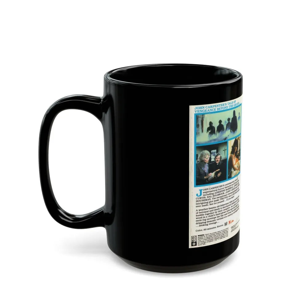 THE FOG (VHS COVER) - Black Coffee Mug-Go Mug Yourself