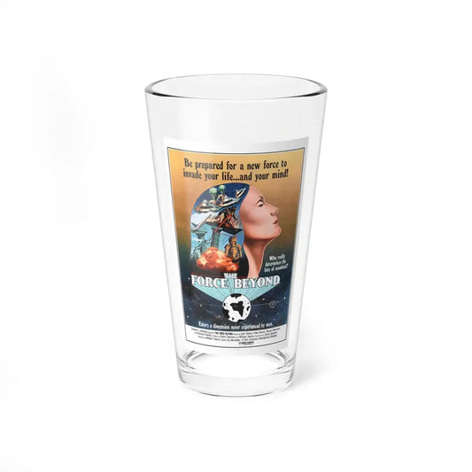 THE FORCE BEYOND 1977 Movie Poster - Pint Glass 16oz 16oz - Go Mug Yourself