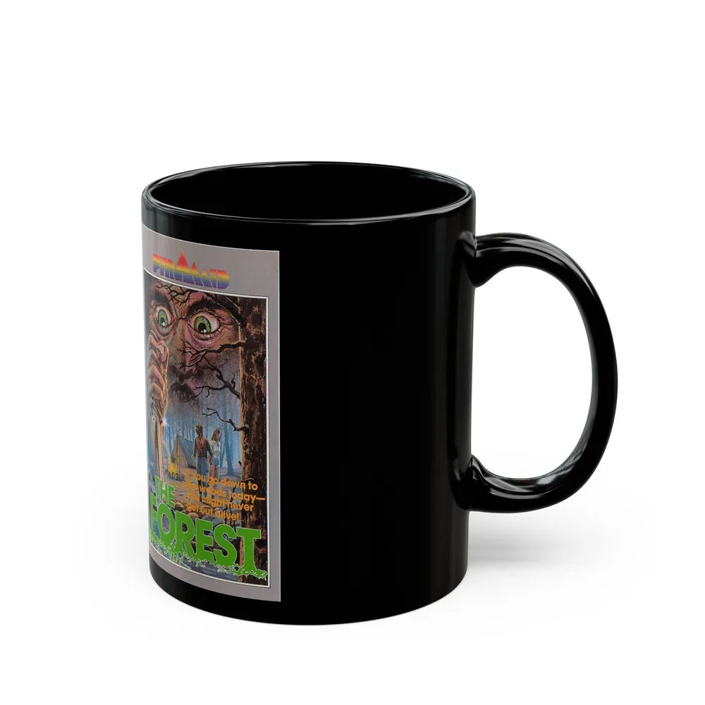 THE FOREST (VHS COVER) - Black Coffee Mug-Go Mug Yourself