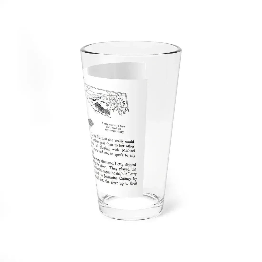 The Four-Leaved Clover and other stories (6) (Magazine Illustration) Pint Glass 16oz - Go Mug Yourself