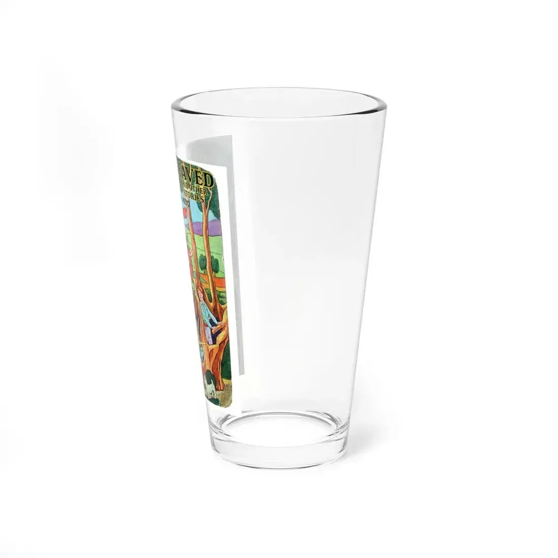 The Four-Leaved Clover and other stories by Gladys Peto (Magazine Illustration) Pint Glass 16oz - Go Mug Yourself