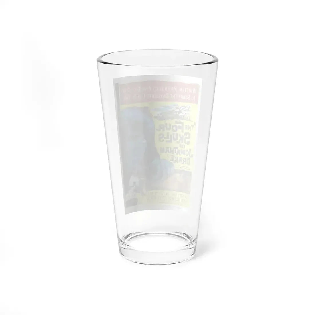 THE FOUR SKULLS OF JONATHAN DRAKE 1959 Movie Poster - Pint Glass 16oz - Go Mug Yourself