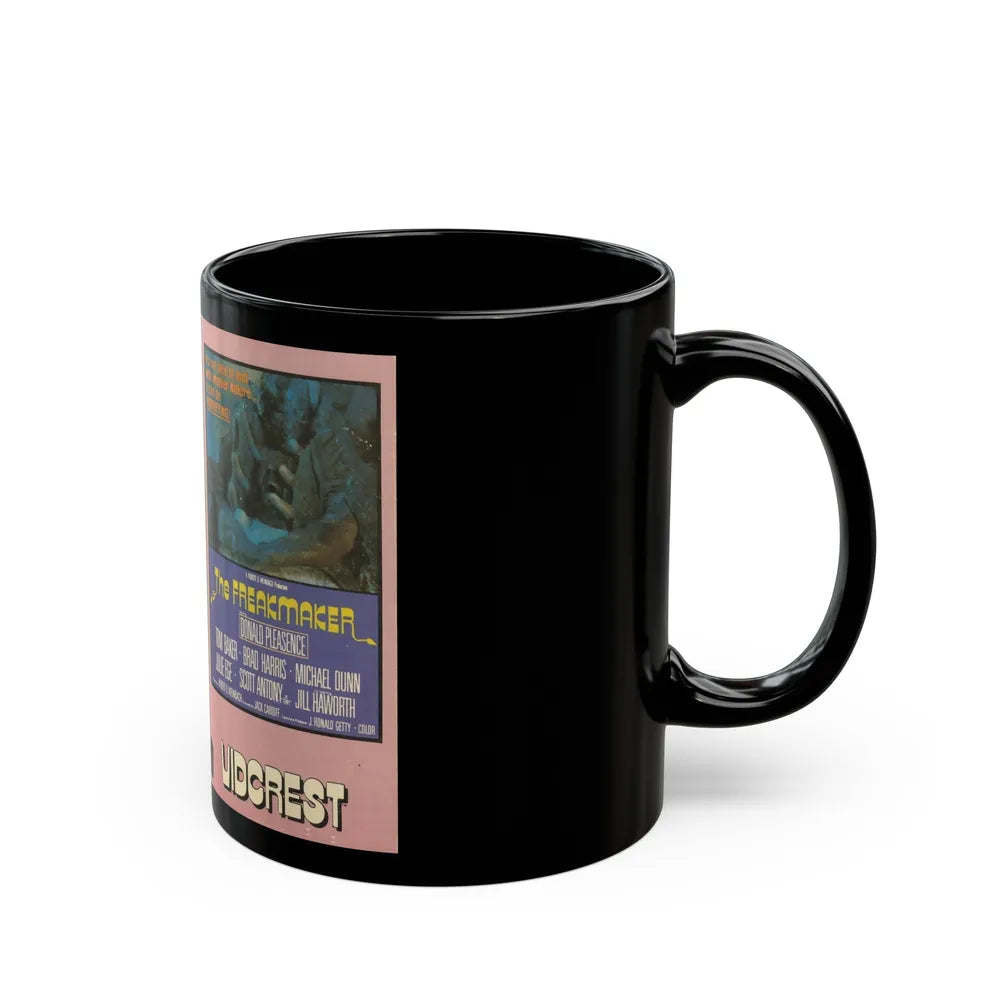 THE FREAKMAKER (VHS COVER) - Black Coffee Mug-Go Mug Yourself