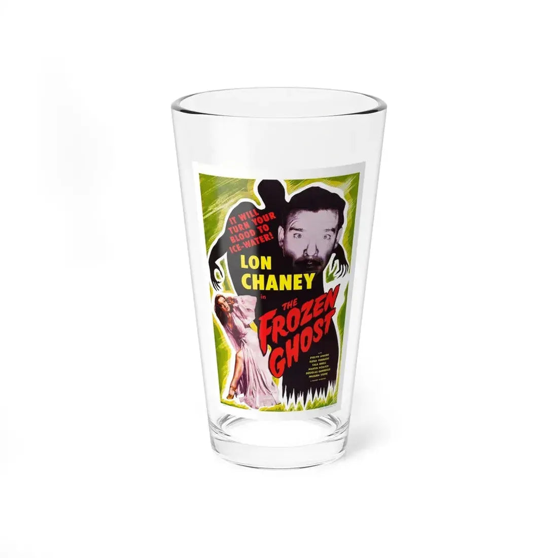 THE FROZEN GHOST (2) 1945 Movie Poster - Pint Glass 16oz 16oz - Go Mug Yourself