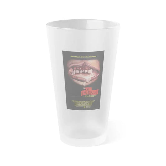 THE FUNHOUSE (2) 1981 Movie Poster - Frosted Pint Glass 16oz Default Title - Go Mug Yourself