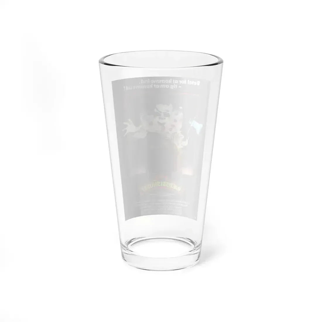 THE FUNHOUSE (DANISH) 1981 Movie Poster - Pint Glass 16oz - Go Mug Yourself