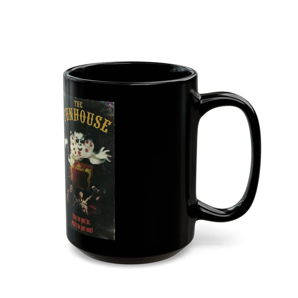 THE FUNHOUSE (VHS COVER) - Black Coffee Mug-Go Mug Yourself