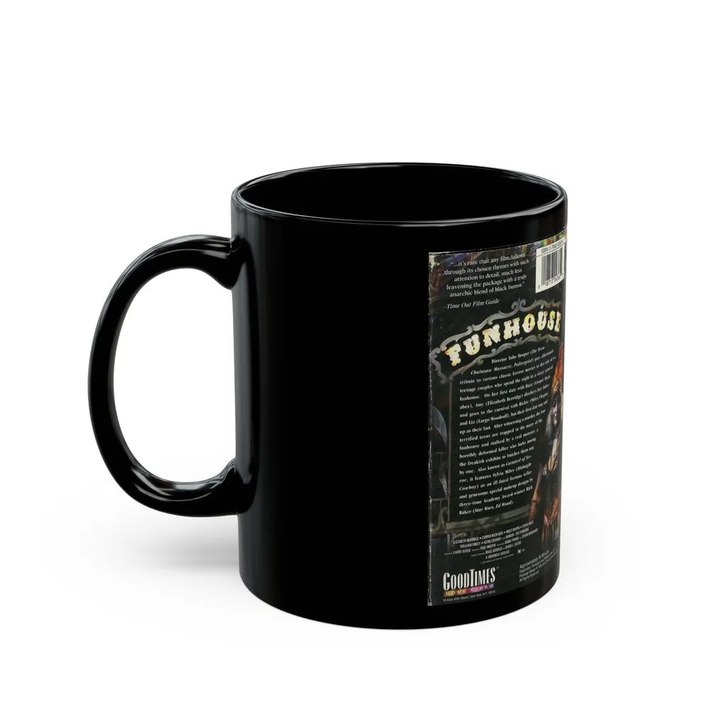 THE FUNHOUSE (VHS COVER) - Black Coffee Mug-Go Mug Yourself