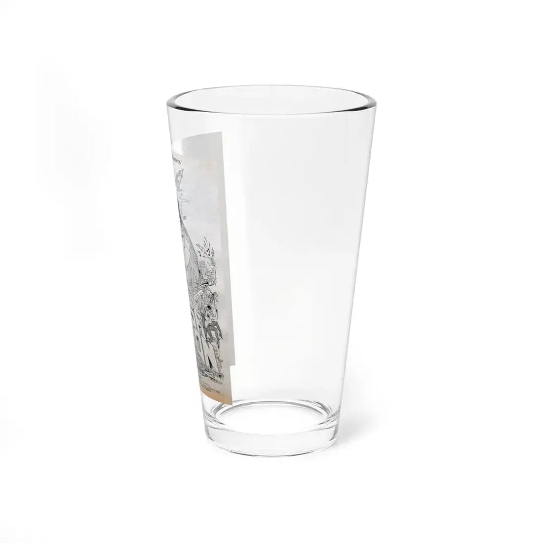 THE FURTHER ADVENTURES OF FLESH GORDON (NEVER PRODUCED) Movie Poster - Pint Glass 16oz - Go Mug Yourself