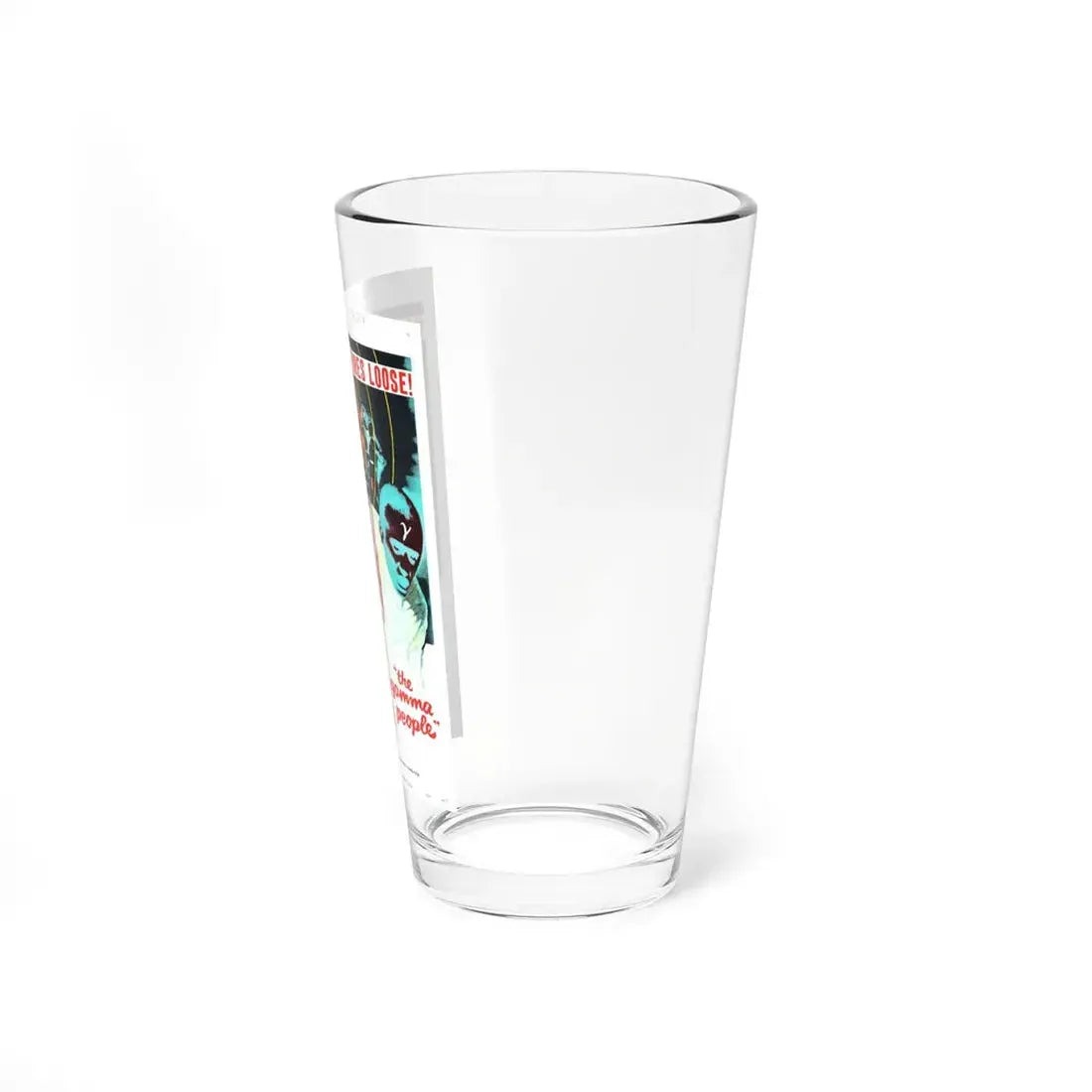 THE GAMMA PEOPLE 1956 Movie Poster - Pint Glass 16oz - Go Mug Yourself