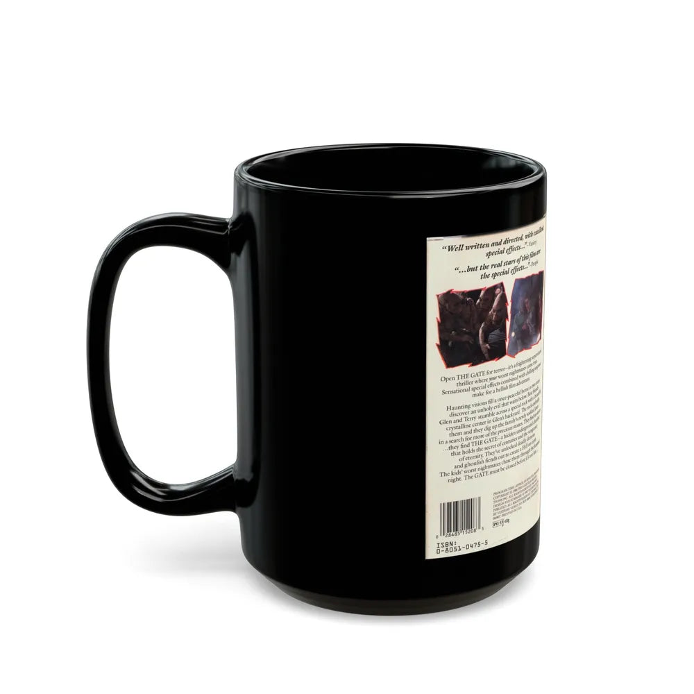THE GATE (VHS COVER) - Black Coffee Mug-Go Mug Yourself