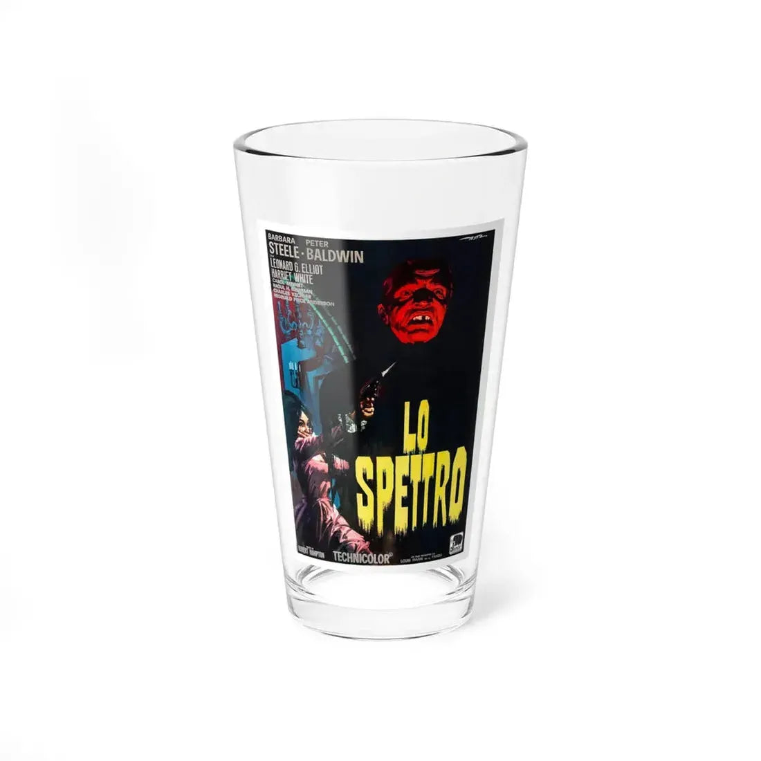 THE GHOST (ITALIAN) 2 1963 Movie Poster - Pint Glass 16oz 16oz - Go Mug Yourself