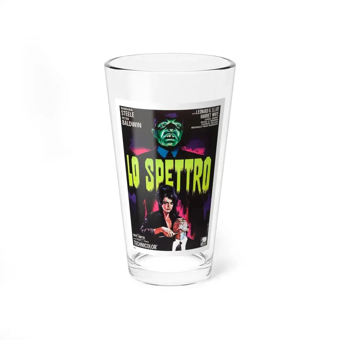 THE GHOST (ITALIAN) 3 1963 Movie Poster - Pint Glass 16oz 16oz - Go Mug Yourself