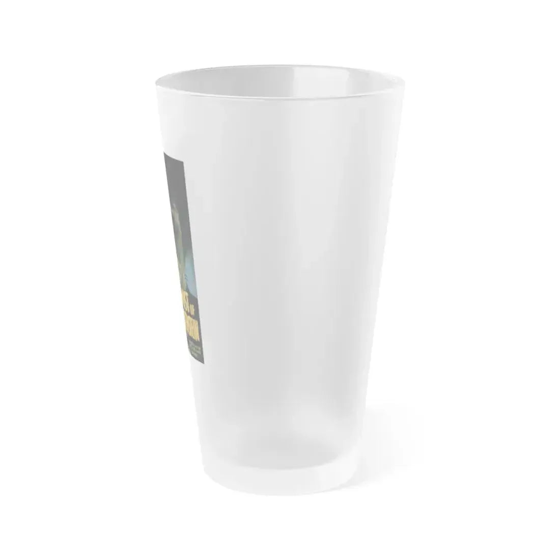 THE GHOST OF FRANKENSTEIN 1942 Movie Poster - Frosted Pint Glass 16oz - Go Mug Yourself