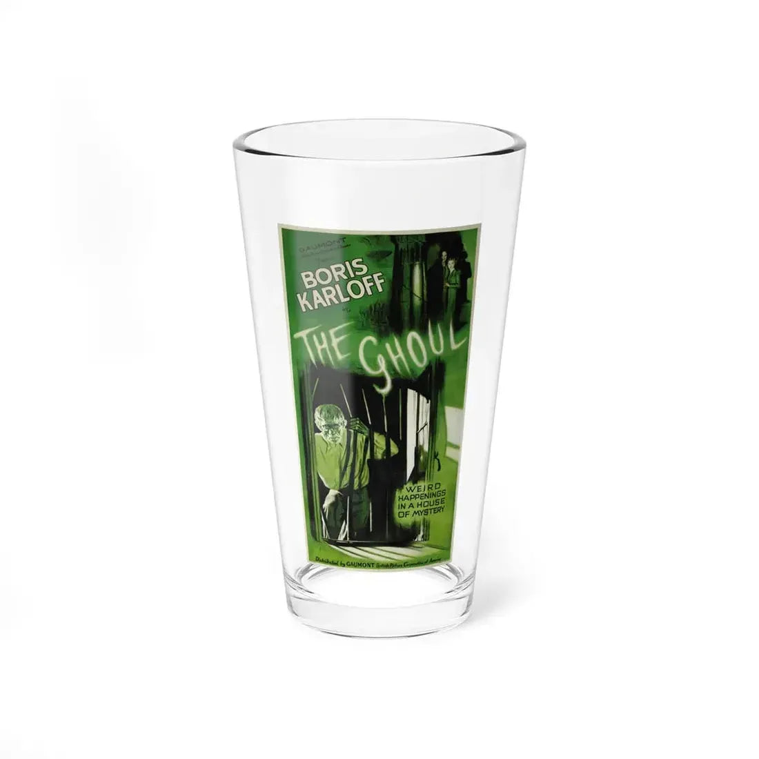 THE GHOUL (KARLOFF) 1933 Movie Poster - Pint Glass 16oz 16oz - Go Mug Yourself