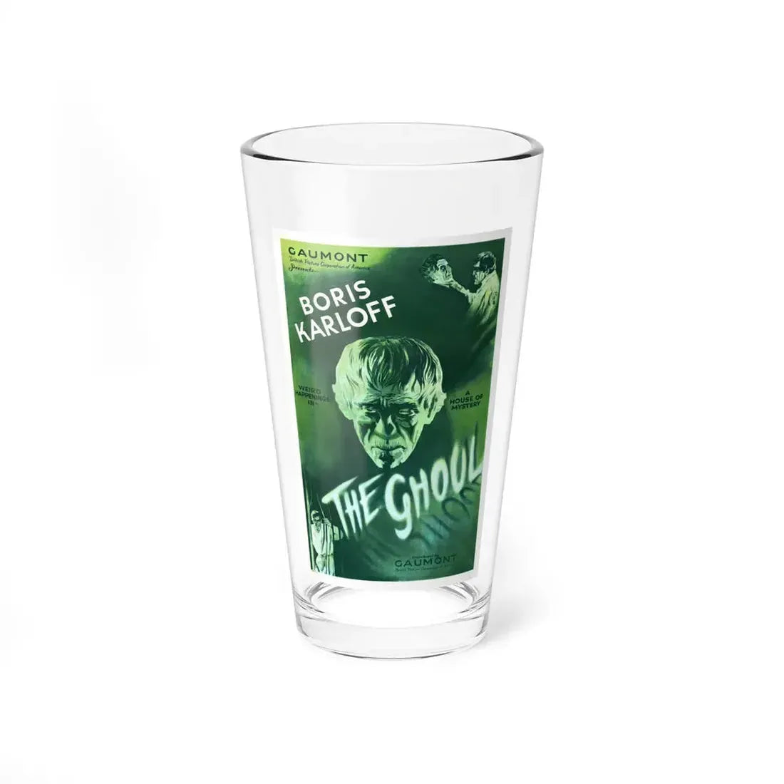 THE GHOUL (KARLOFF) (2) 1933 Movie Poster - Pint Glass 16oz 16oz - Go Mug Yourself