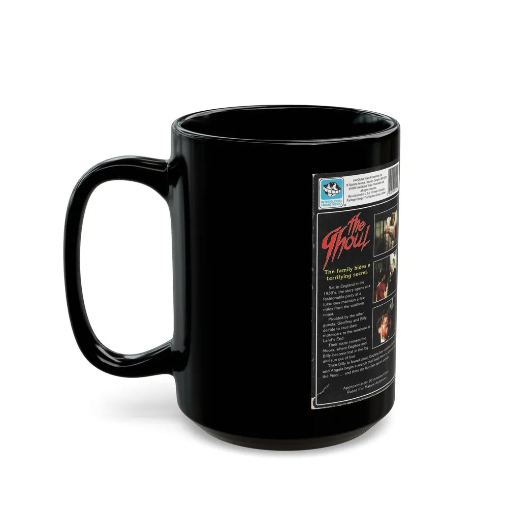 THE GHOUL (VHS COVER) - Black Coffee Mug-Go Mug Yourself